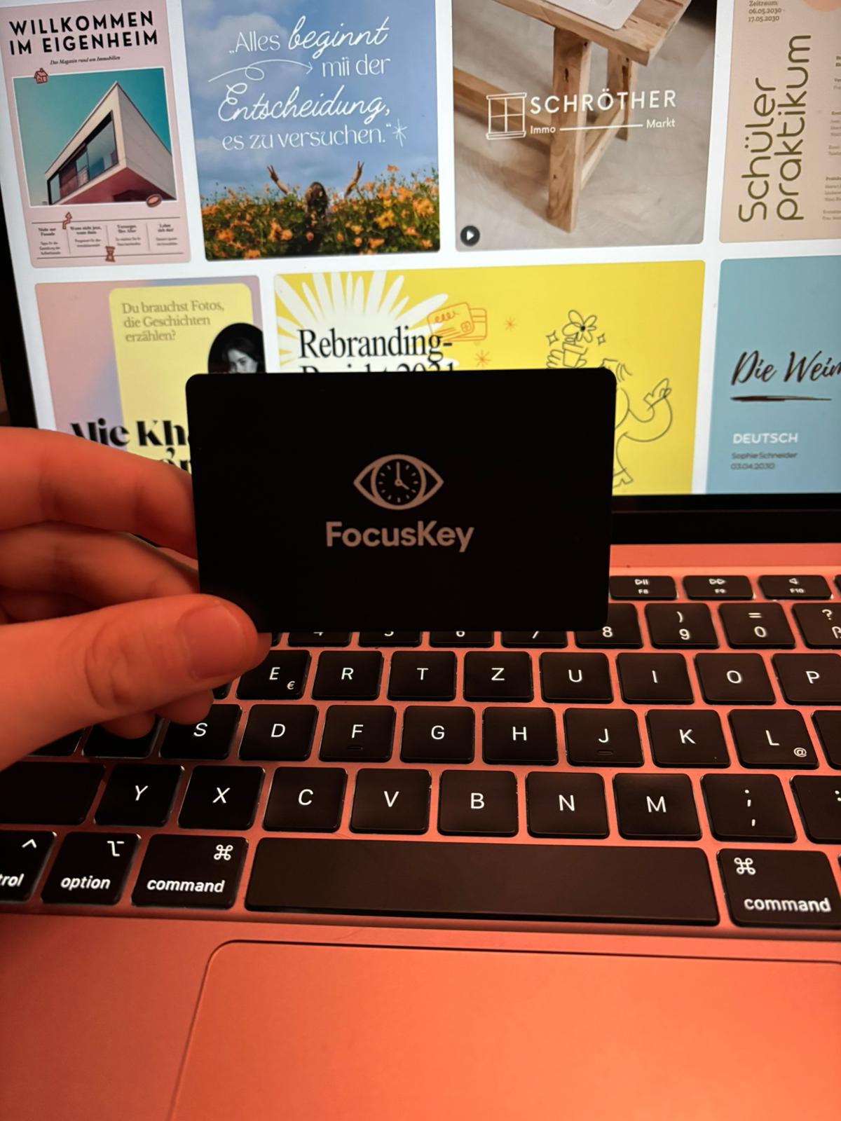 FocusKey Kundenbewertung von Jonas, 26 – Hab die Karte seit 2 Wochen, deutlich weniger am H...