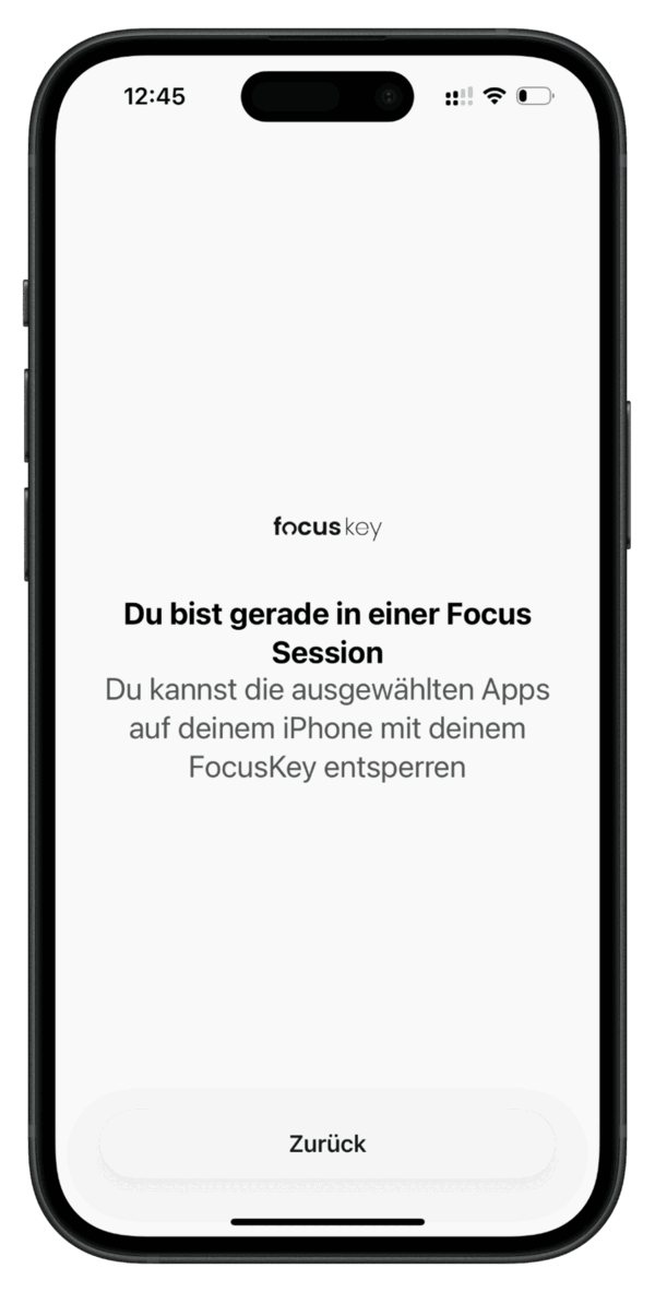 Apps blockiert